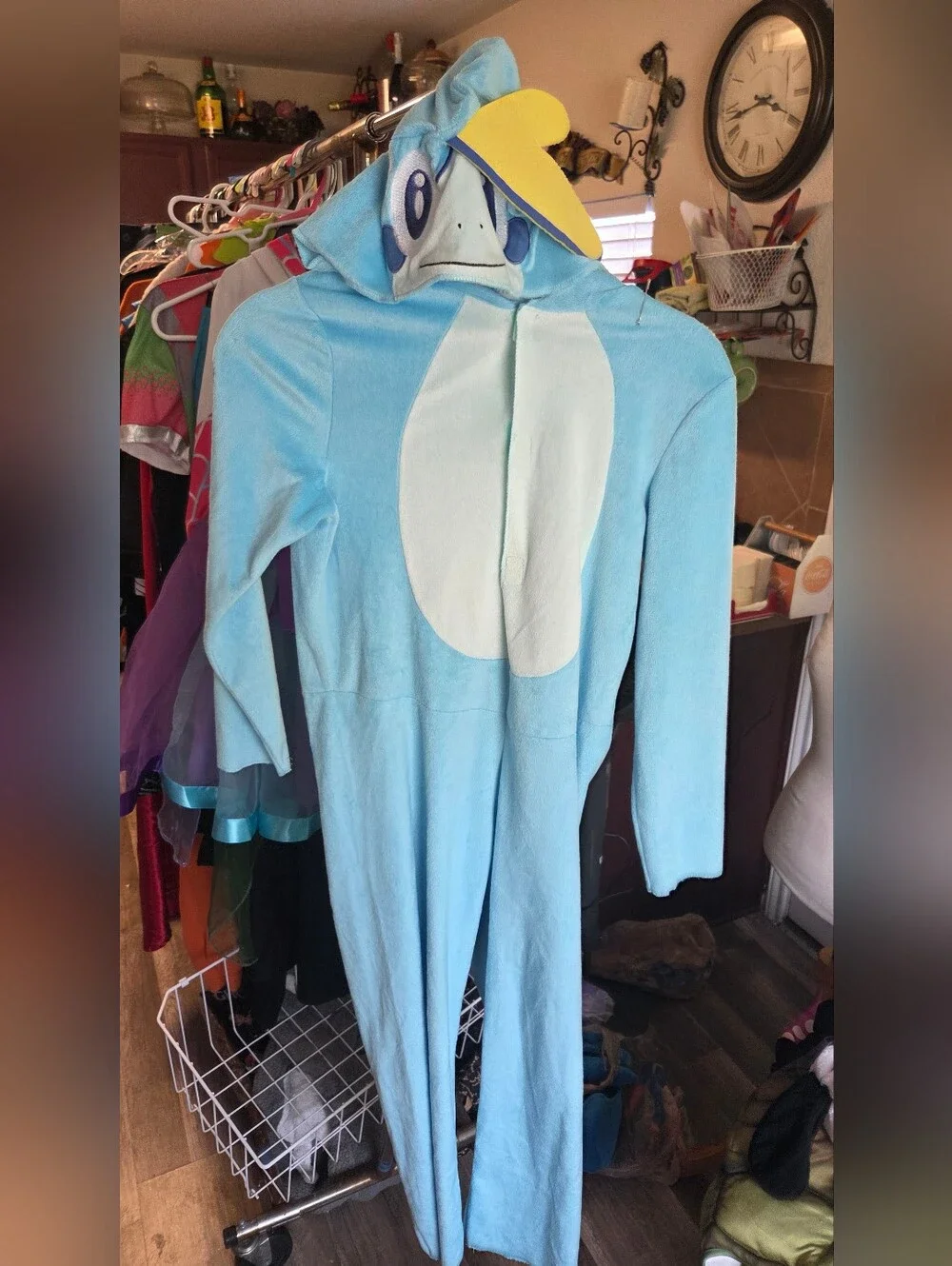 Pokémon Sobble child's hooded jumpsuit costume Medium Child 7/8